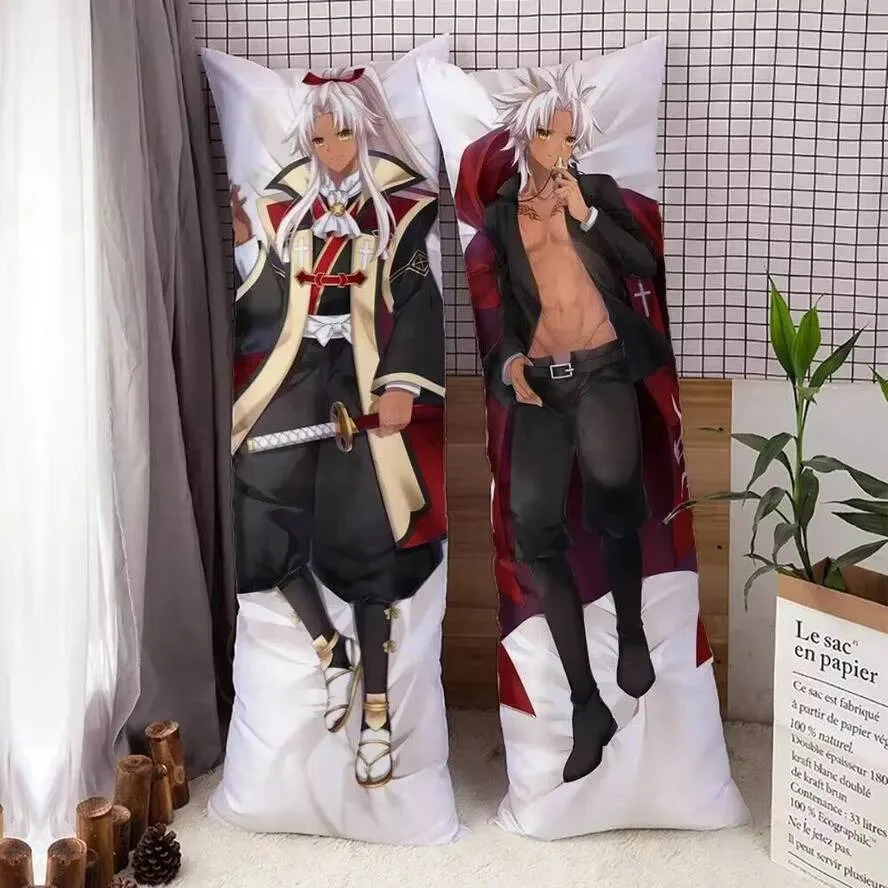 Amakusa-funda de almohada Dakimakura, juego Fate/Apocrypha Shirou Tokisada, bisagras masculinas, hecha a medida, ropa de cama para el hogar