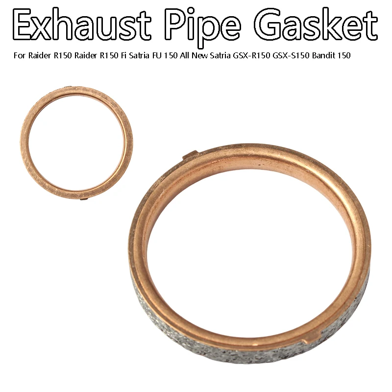 Exhaust Pipe Muffler Gasket For Raider R150 Fi Satria FU 150 All New GSX-R/S 150 Bandit 150 Engine Part