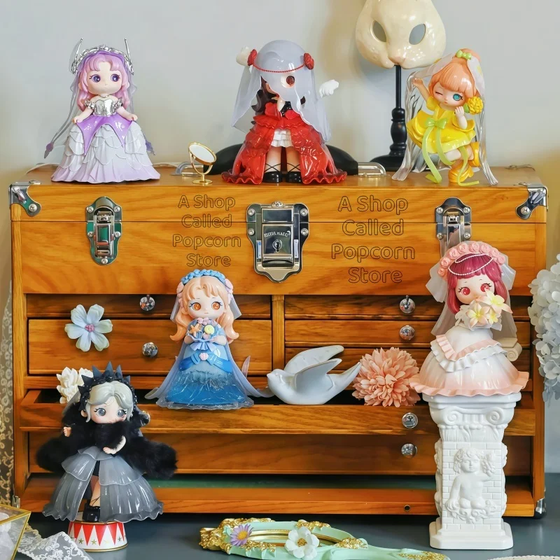 

В наличии HERE Qimeng Island Youli, новый продукт, Glorious Ride Feast, слепая коробка, фигурки - модный декор для девочек, идеальный подарок