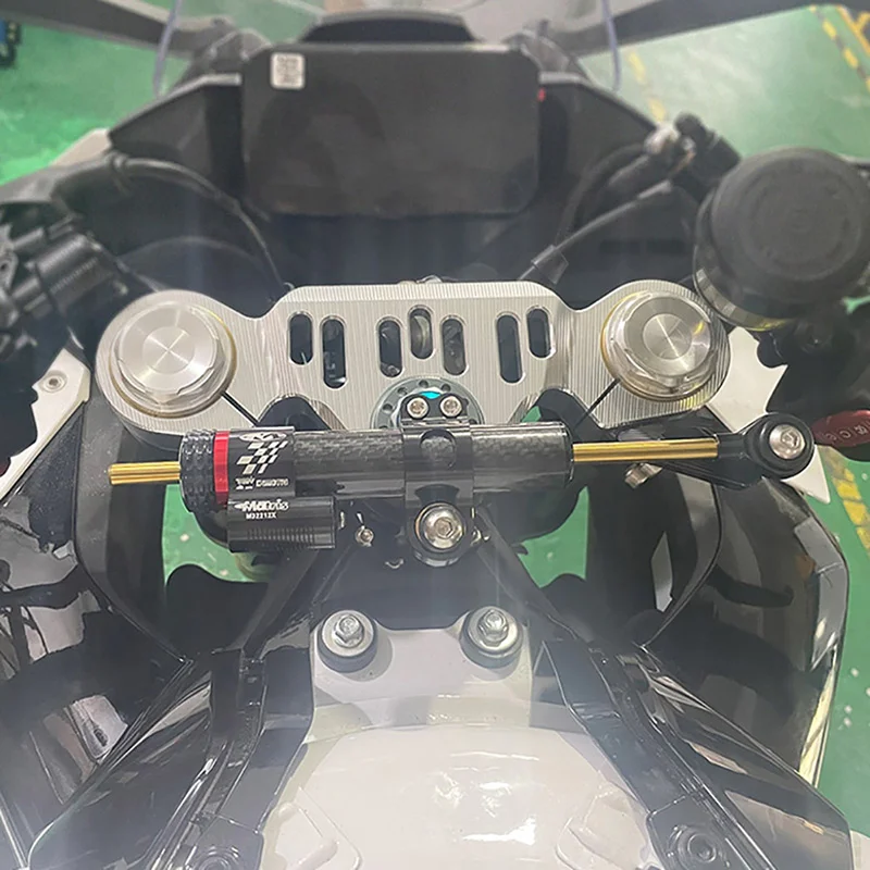 Semspeed Verbeterde Stabiliteit CNC Stuurdemper Stabilizer Beugel Voor CFMOTO 450SR 450SS 450NK 2023 2024 Motorfiets Accessoires