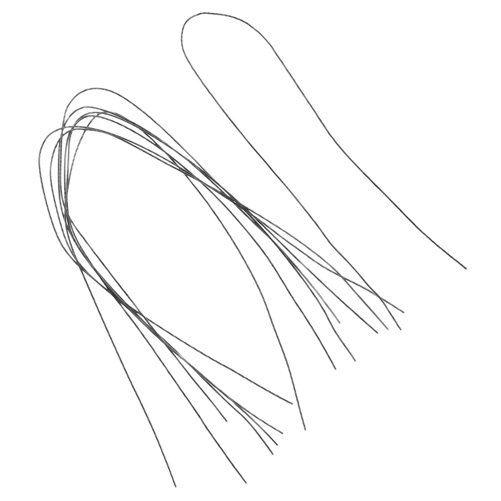 10Pcs Fake Cat Whiskers For Photo Shoot Props Craft Design Realistic Faux Iron Felting Costume Stuffed Animal Needle