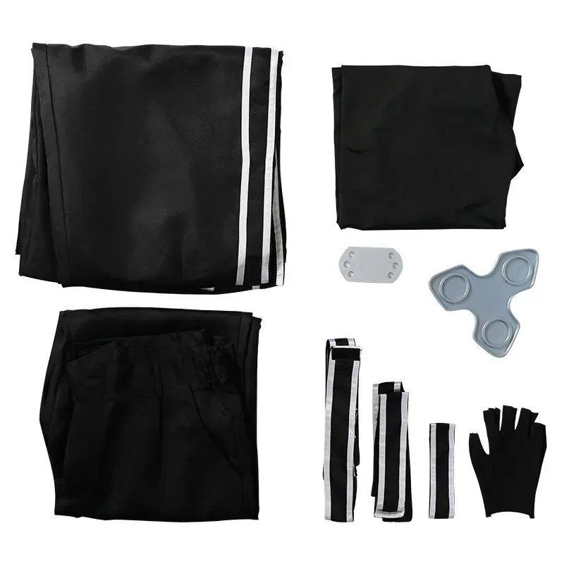 アニメソードアートオンライン桐ヶ谷和人コスプレ衣装キリトウインドブレーカージャケットコートパンツ制服スーツハロウィンコスチューム