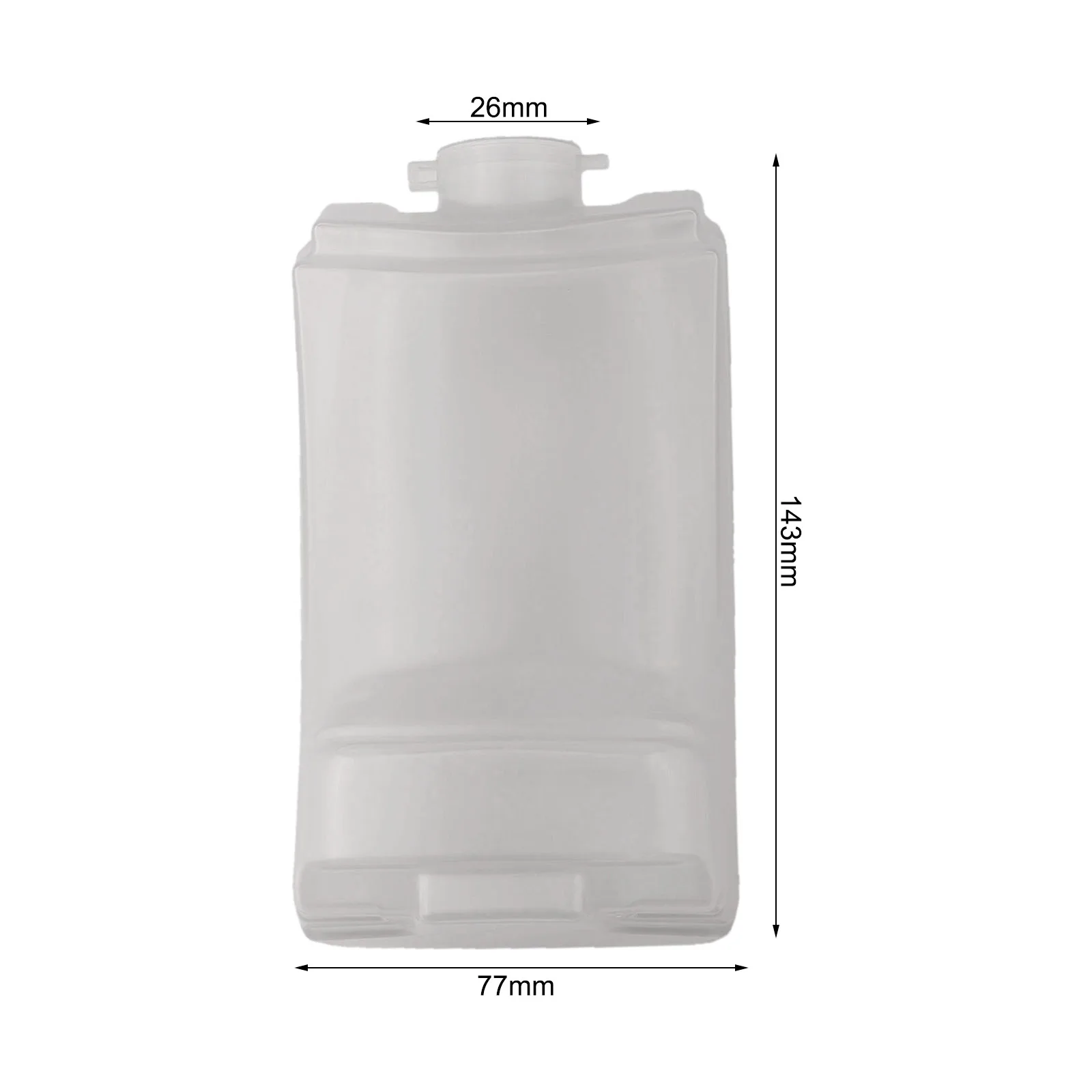 Dirty Water Tank For Karcher Window Vacuum Cleaner Accessories Sturdy PE Plastic Replacement Dirt Container Secure Leakproof