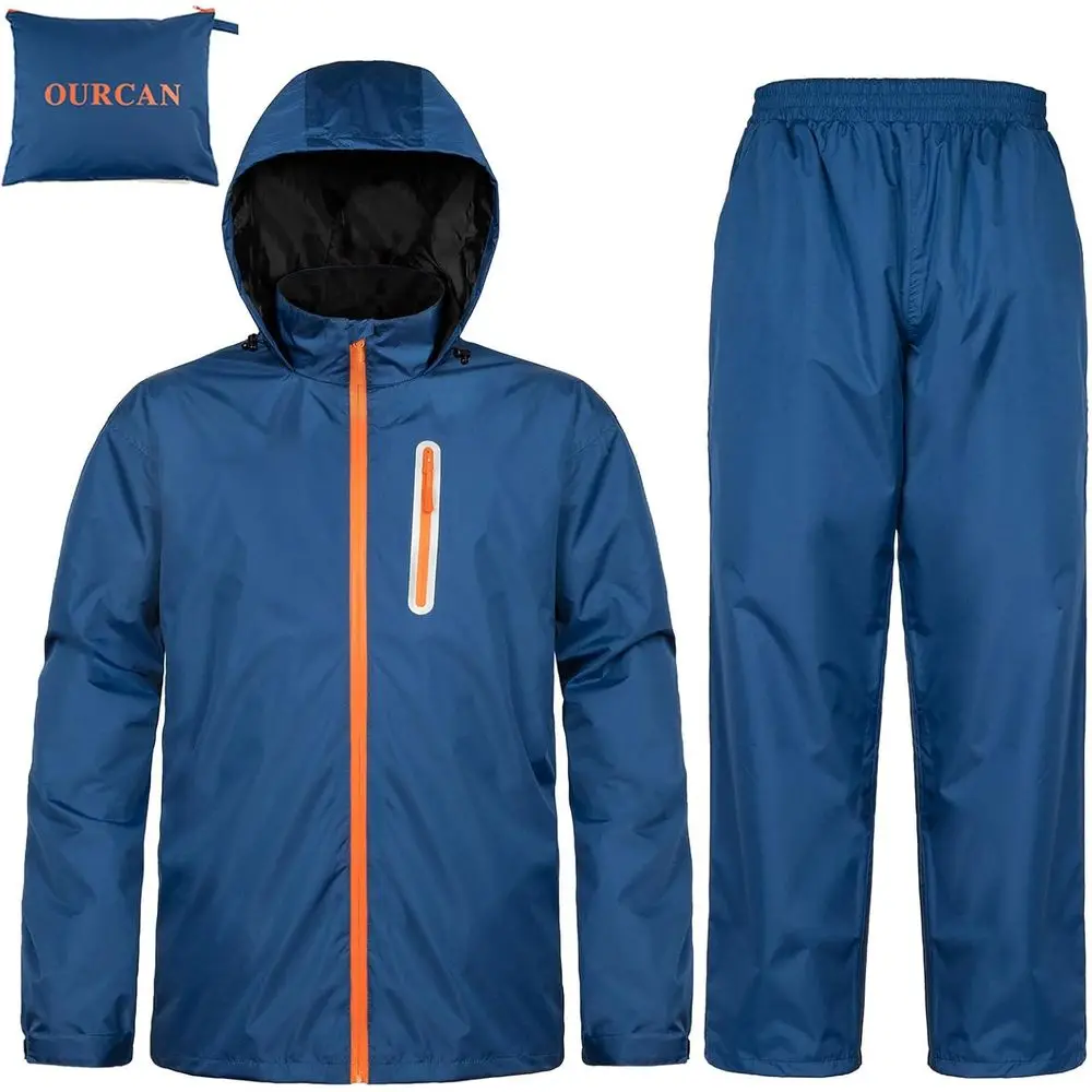 

Lightweight Breathable Rain Suits for Men and Women - Ideal for Outdoor Activities