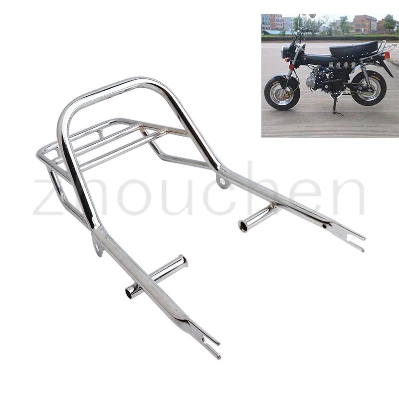 For DAX iron pipe rear shelf armrest Jincheng 70 modification Motorcycle Rear Seat Luggage Rack Grip replacement parts