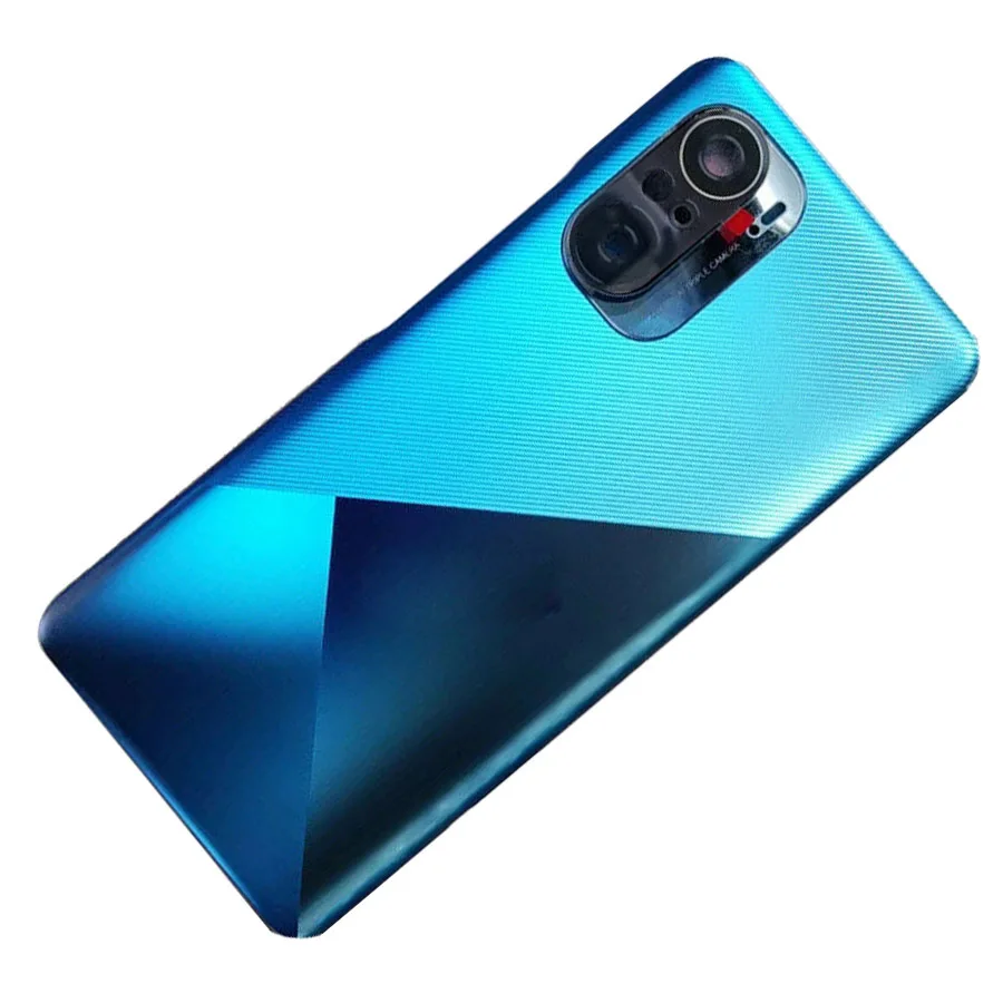NEW For Xiaomi Poco F3 Back Battery Cover Glass Panel Rear Housing Door Case+Camera Lens For Poco F3 Battery Cover