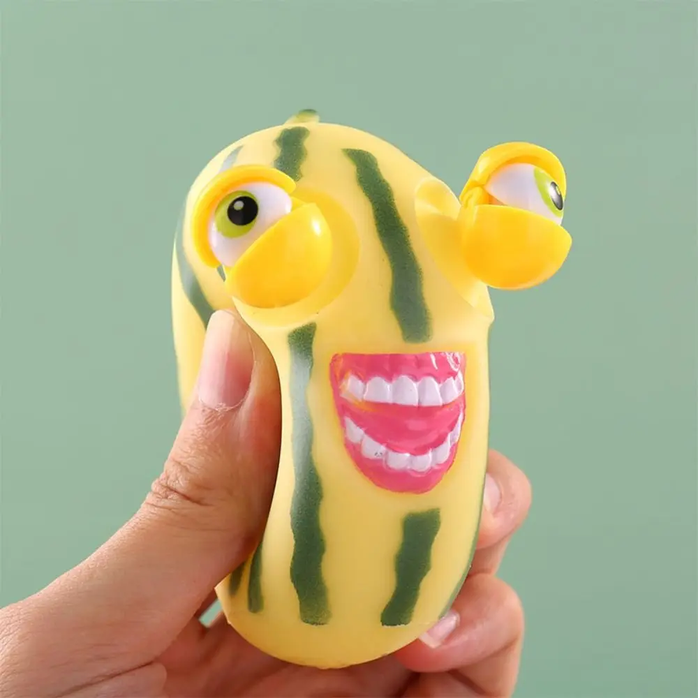 

Медленный отскок, арбузная игрушка, арбузные полоски, арбузные фрукты, всплывающие пресс-игрушки, взрывной глаз, мультфильм