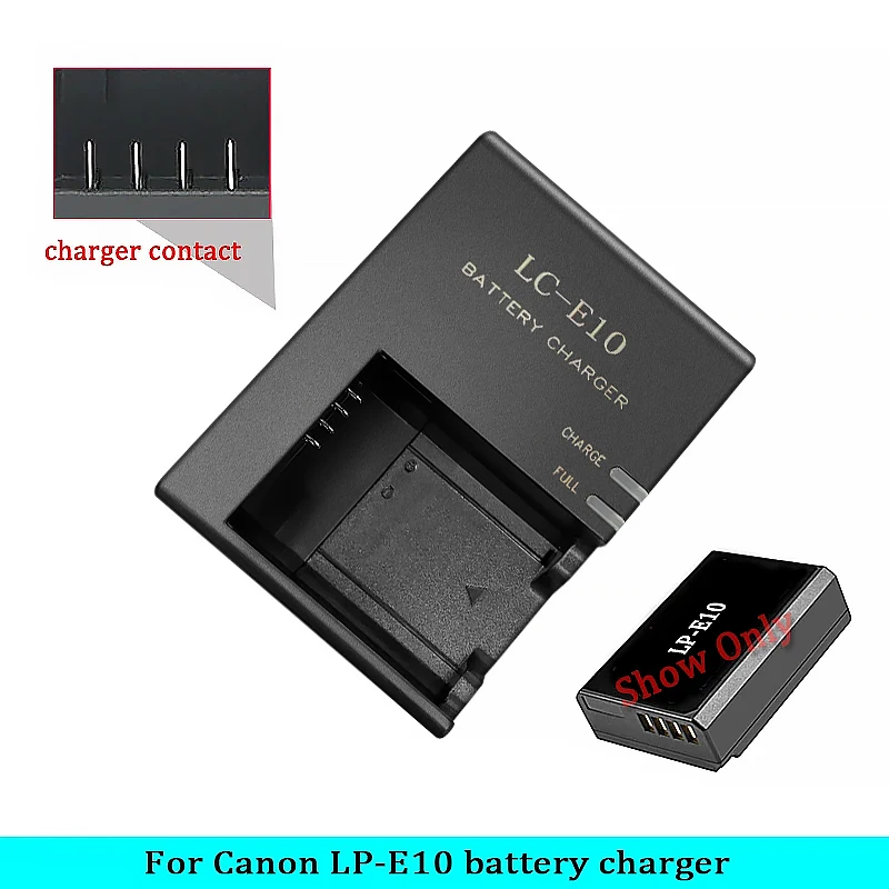 LC E10C LC-E10C LC-E10E LC E10E Battery Charger for Canon Camera LP-E10 LPE10 E10 KISS X50 EOS 1100D 1200D 1300D for T3 camera