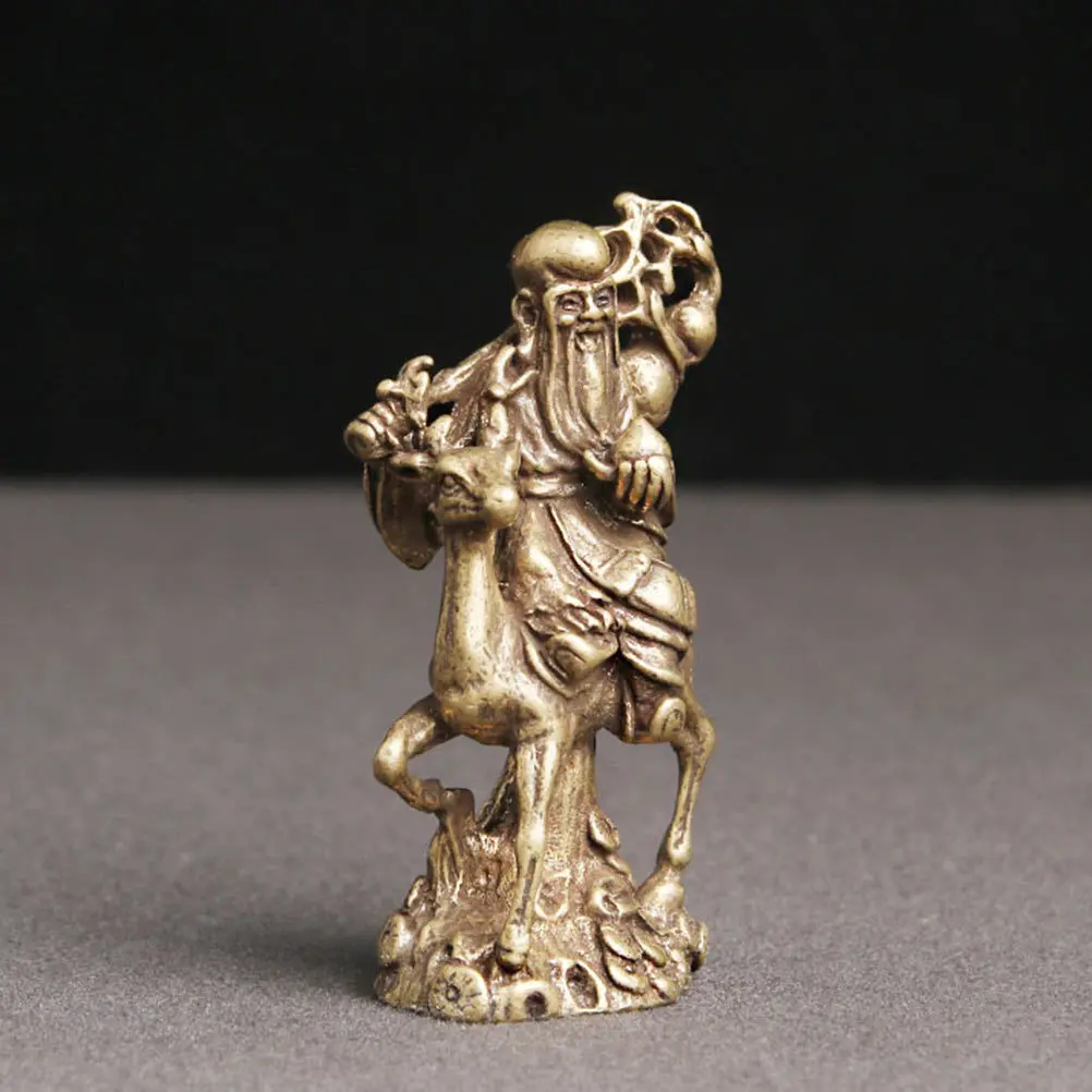 

1pcs Longevity Buddha Desktop Decor Religious Craft Religious Supplies Home Decoration Ornament Small Buddhism Adornment