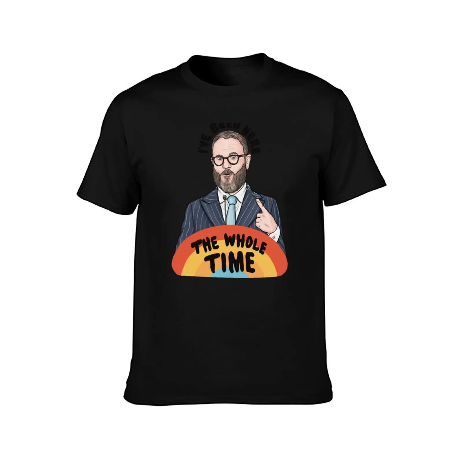 I've Been Here The Whole Time! Sam Reich Game Changer T-Shirt Large Size Basic Casual T-Shirt
