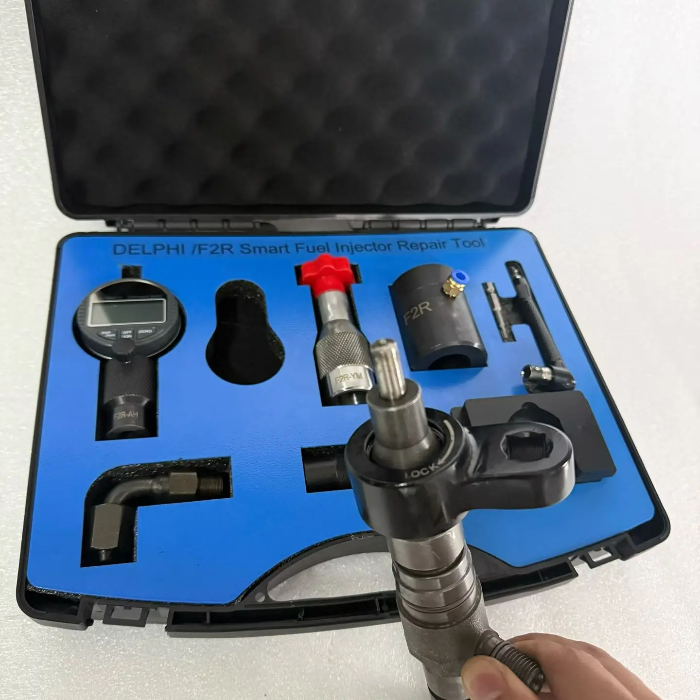 

Common Rail Diesel Injector Repair Disassembly Tool Test Kit For F2r Injector