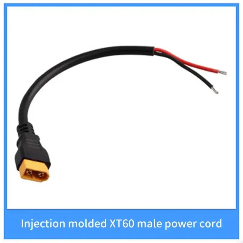 Cable conectores XT60 macho a macho, corriente 15A para coches, carga batería, 20cm longitud, 15UB