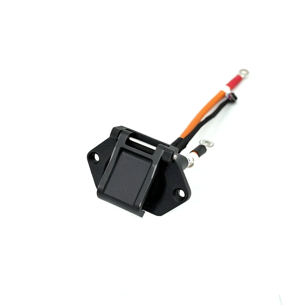 Original Battery Accessories For Super SOCO Tc Max Body Charging Plug Battery Socket Cable Charge Discharge Wire Female Header