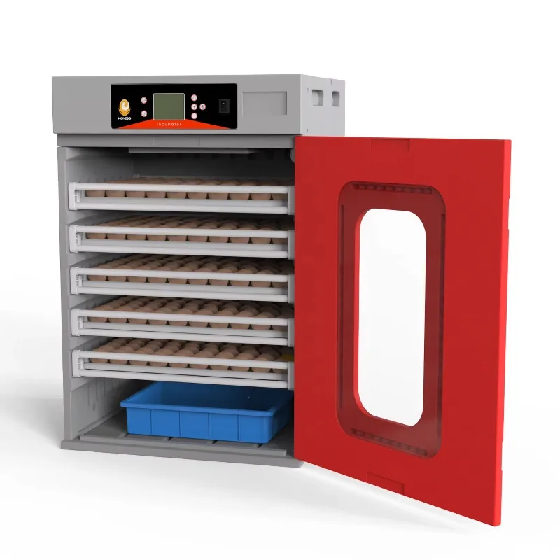 400 Chicken Eggs Incubator and Hatching Machine Poultry Egg Incubator Hatchery Equipment Automatic Egg Turning 400 PCS