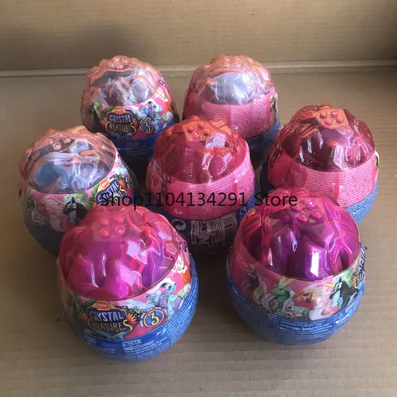 الأصلي الأمريكية الوحش Gachapon سلسلة صندوق أعمى GCK31 انفجار بيضة الديناصور اللبنات لعبة الوحل GJK05