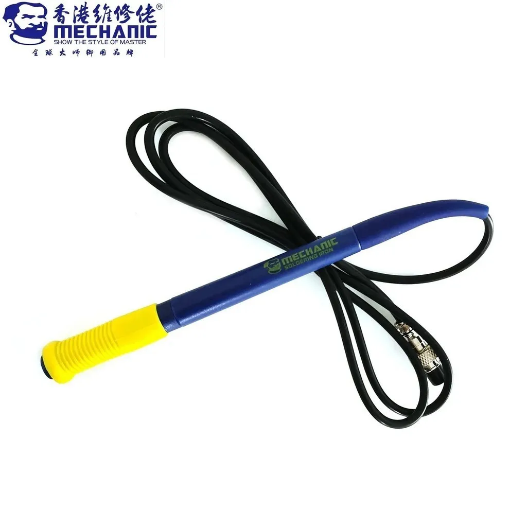 MECHANIC Electric Soldering Iron Solder Handle Replacement with DIN 5 Pin Female Connector for T12 Pro Welding Station