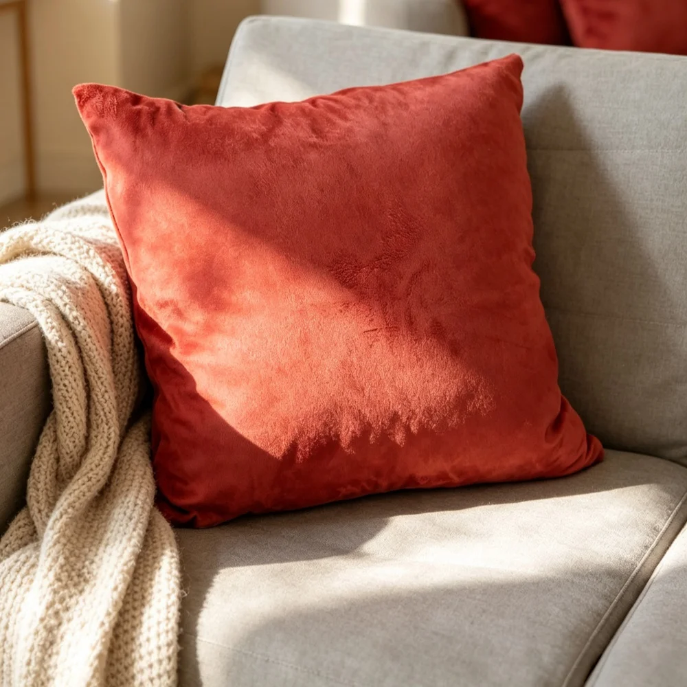 Whatever it's christmas embroidered cushion cover Square Xmas Decorative Farmhouse Outdoor Sofa Case
