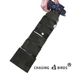 CHASING BIRDS Camouflage Waterproof Lens Coat for Sony FE 200-600mm F5.6-6.3 G OSS Rainproof Lens Protective Cover SEL 200600