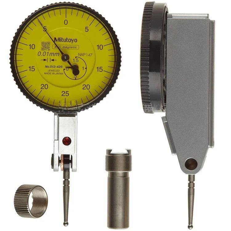 Original MITUTOYO 513-426-10E TI-153EX Measuring Range 1.5mm/0.01 0-25-0  Lever Indicator Japan made Dial Indicators