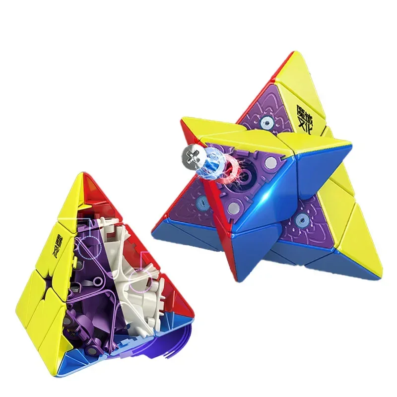 

[ECube] Moyu Weilong WR Maglev Pyraminx Magic Cube 3x3x3 Магнит без наклеек Скоростная головоломка Развивающие игрушки Droshopping Рождественский подарок