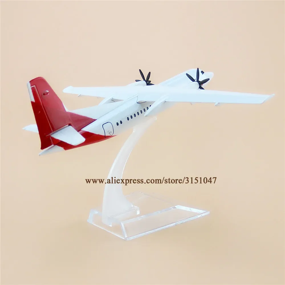 

16cm Air White Colombia Avianca Fokker F-50 FOK F50 Airlines Plane Model Alloy Metal Diecast Model Airplane Aircraft Airways