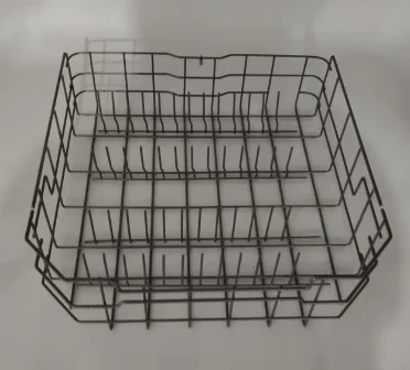 Dishwasher lower dish rack, components and WD28X10128 silverware basket