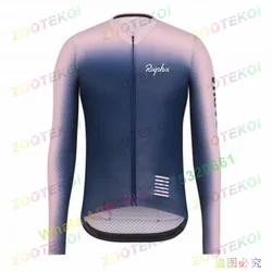 ROIPHOI Autumn Pro Team Cycling Long Sleeve Jerseys Mens Cycling Jersey Bicycle Clothes Cycling Clothing Racing Maillot Ciclismo