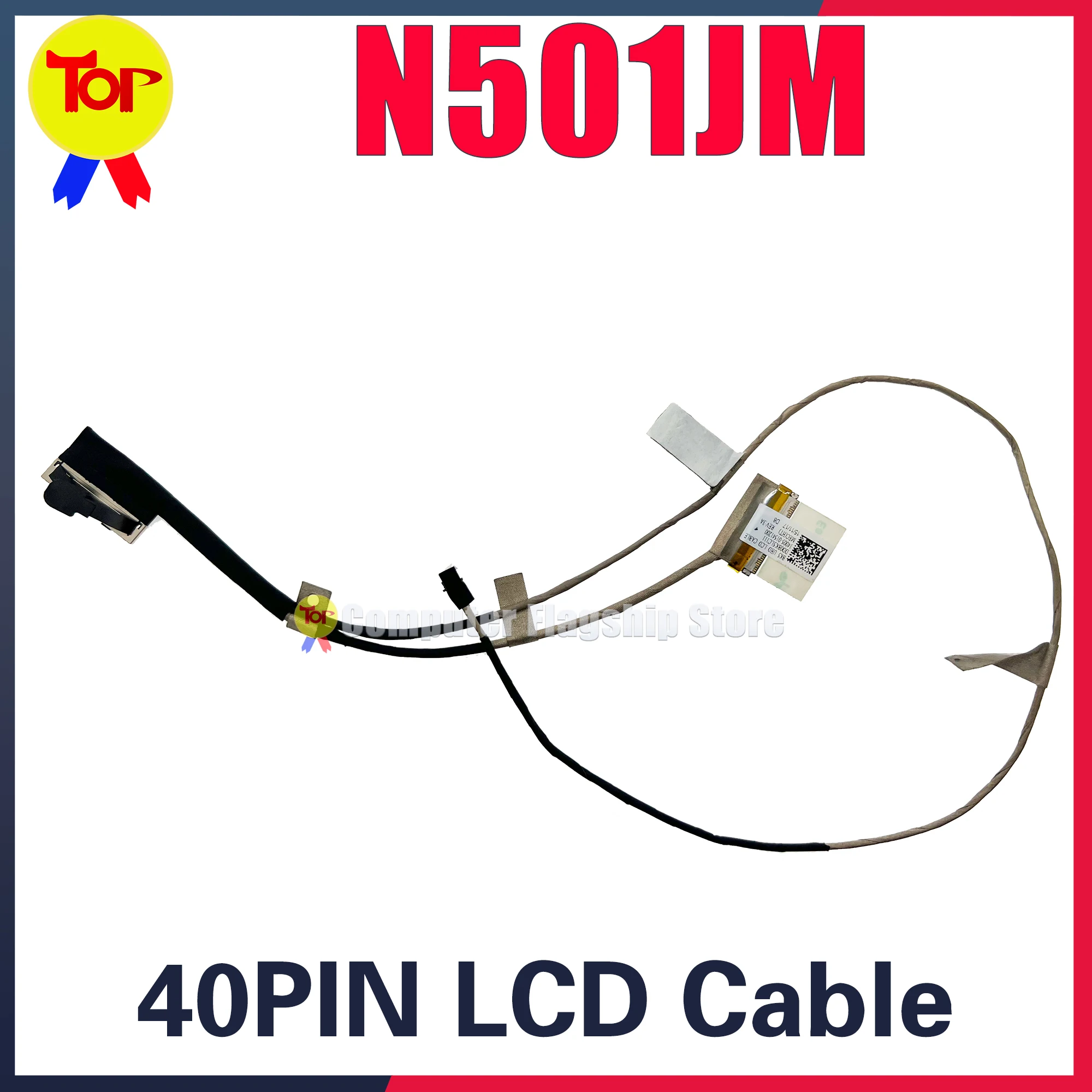 

ASUS N501JM N501JW N501J UX501J G501J N501V UX501V DD0BK5LC1 14005-01541200 01541000 Laptop LCD LED Display Video Screen Cable