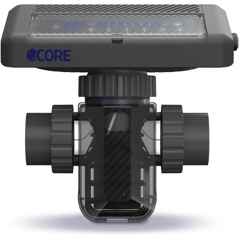 

CORE35 Salt Chlorinator Syste Year Manufacturer Warrant o DIY Install Penalty A Titanium lb CL Outp