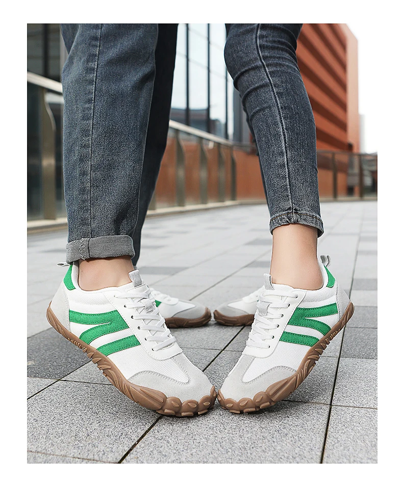 2026 Neue Barfußschuhe mit breiter Zehenbox für Herren und Damen – Zero Drop Minimalistische Sneaker im Retro-Stil für Outdoor, rutschfeste Wanderschuhe, Freizeitsneaker – Detail 29