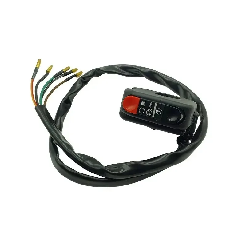 

Новый переключатель на руле мотоцикла, многофункциональный комбинированный переключатель, быстрая установка, 1 шт., кнопка включения и выключения 7, диаметр 8 дюймов