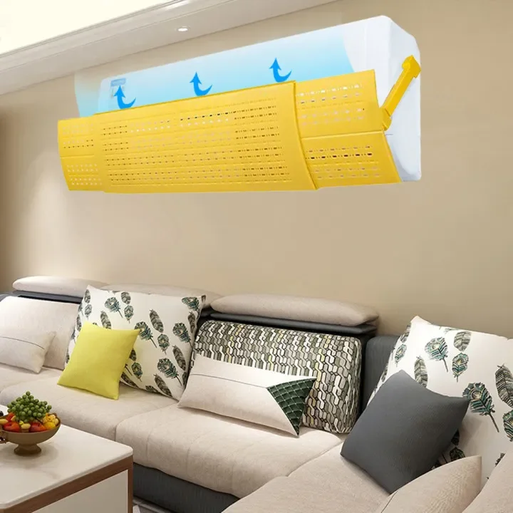 Air Conditioning Wind Shield Infant Anti Direct Blowing Scalable Adjustable Wind Guide Cover Outlet Baffle Windshield Dust Cover