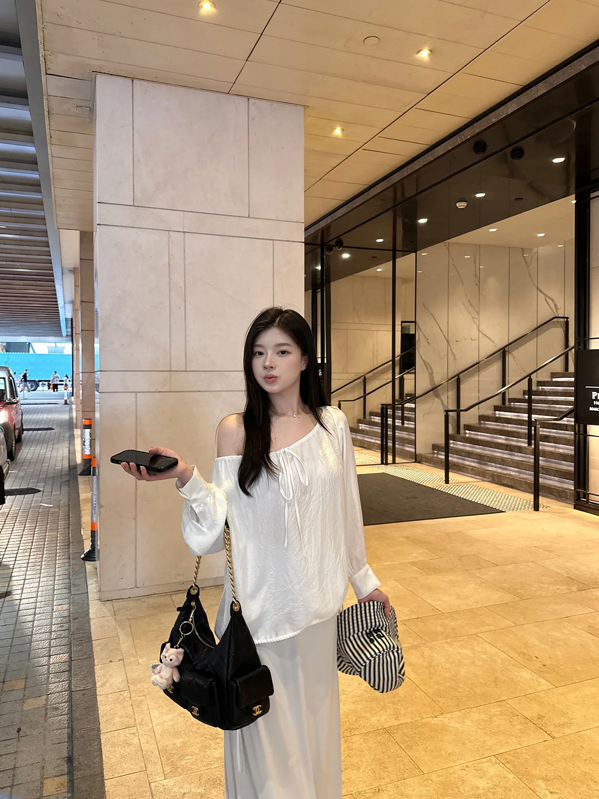 

Летний женский топ Dabaoxi из ацетатного волокна, свободного кроя, с длинными рукавами, для защиты от солнца, белый, для повседневной носки