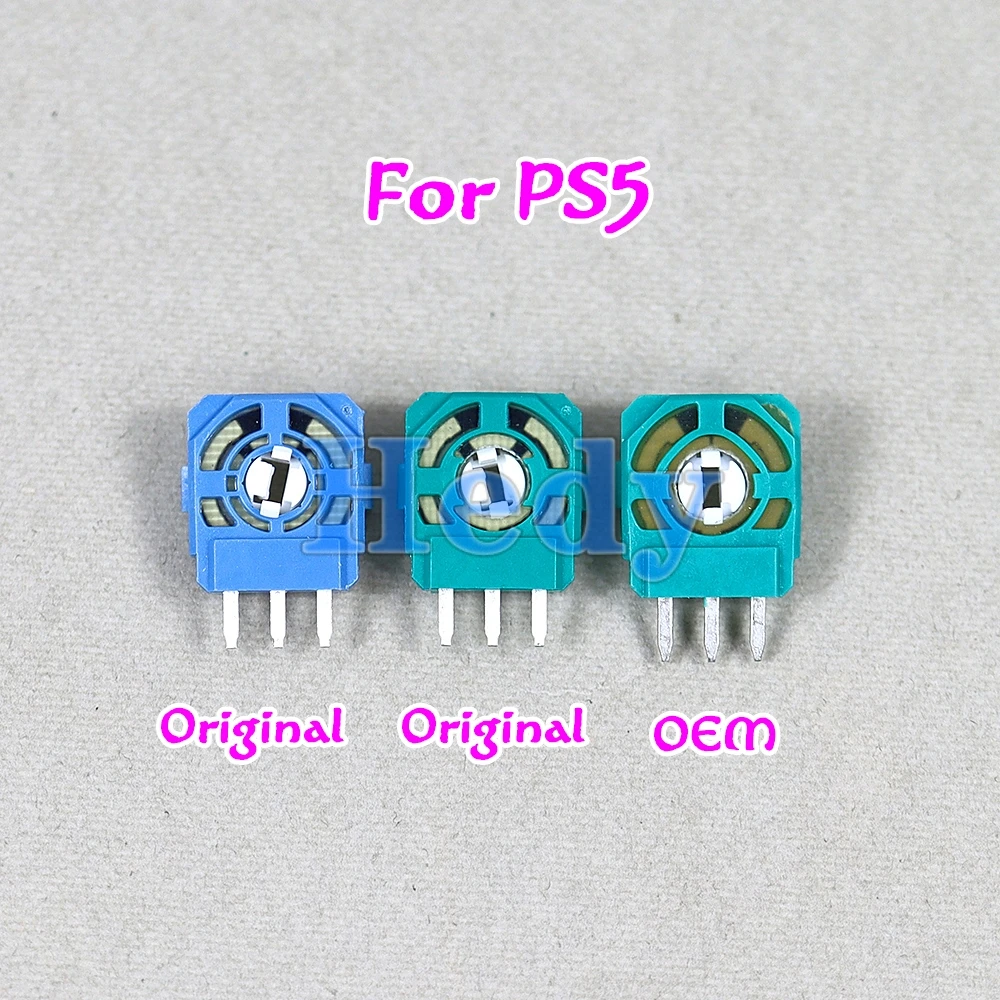 Sensor de microinterruptor analógico 3D, potenciómetro de resistencias de eje Thumbstick, para Playstation 5, PS5, PS4, 2.3 K, 100 piezas