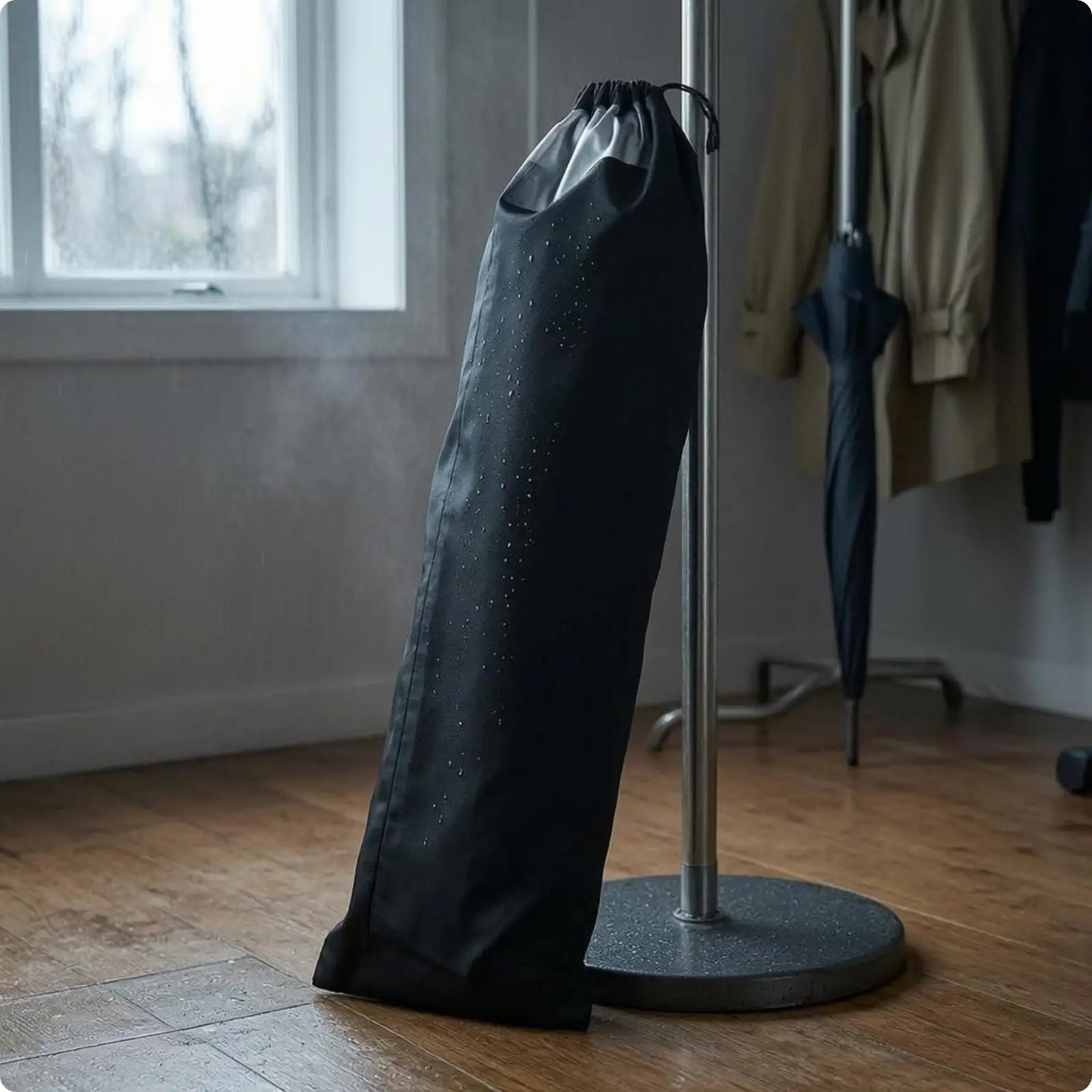 Waterproof Musical Dustproof Cover Black Shield Erhu Accessory Instrument Storage Bag for Erhu Practice and Transport