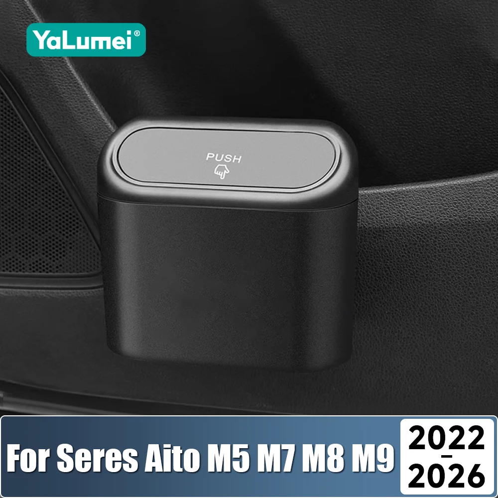 Für Seres 5 7 8 9 Aito M5 M7 M8 M9 2022 2023 2024 2025 2026 Tragbare Hängende Auto Mülleimer müll Box Kleinigkeiten Bin Tasche