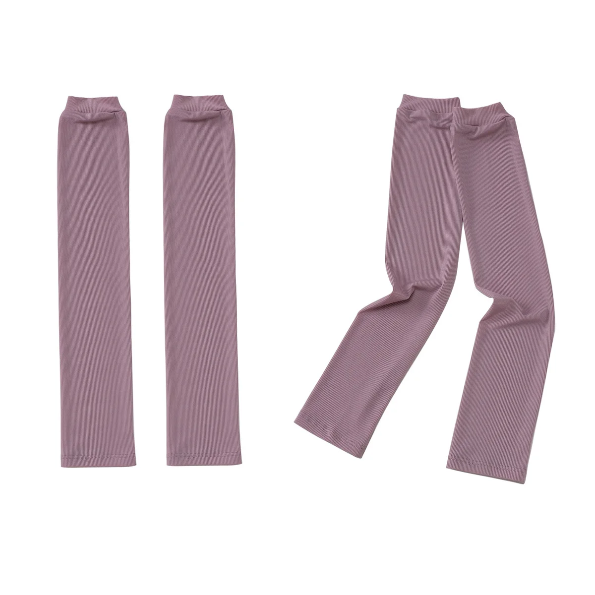 Simple Ice Silk Arm Sleeves Breathable Elastic Sunscreen Arm Guards Comfortable For Running Driving Outdoor Sports Solid Color