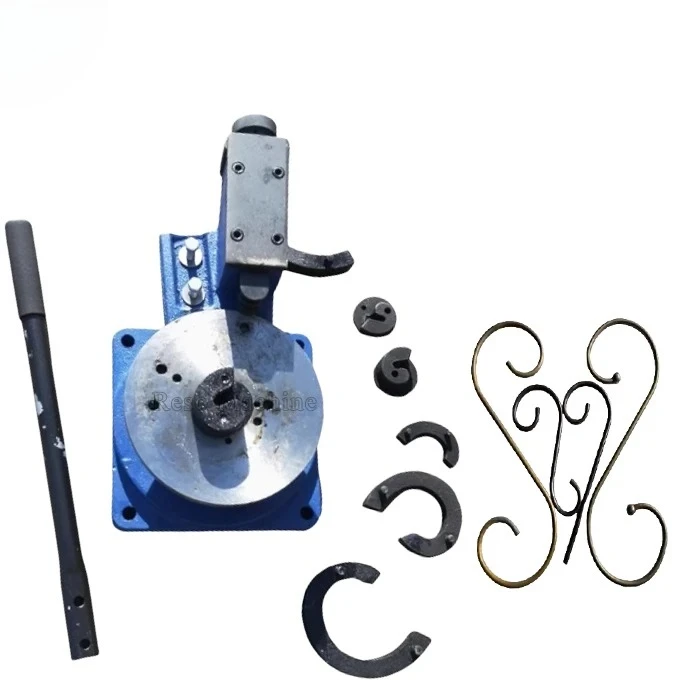 

Hand Operated Scroll Pipe Bender Machine Profile Tube Bending Machine