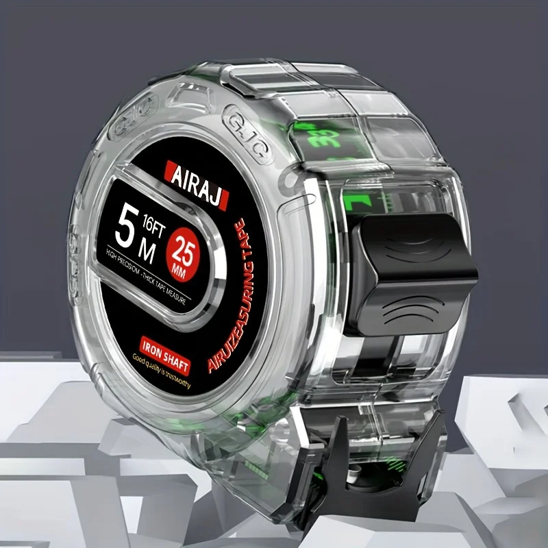 أداة قياس سهلة القراءة ومضادة للسقوط ومقاومة للاهتراء من الدرجة الصناعية من AIRAJ، شريط قياس واسع وسميك