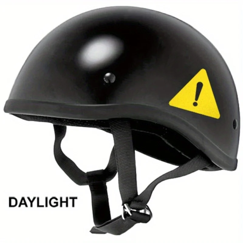 Reflective Danger Sign Sticker Warning Symbol Safety Vinyl Decal Motorcycle Helmet Transfer Sticker