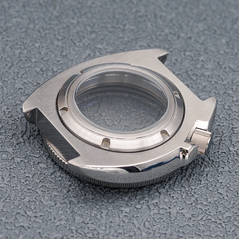 Seiko Dial Cover posteriore inferiore trasparente NH35 Case Fit SKX 6105 Turtle Abalone NH35 movimenti automatici orologio sostituire le parti