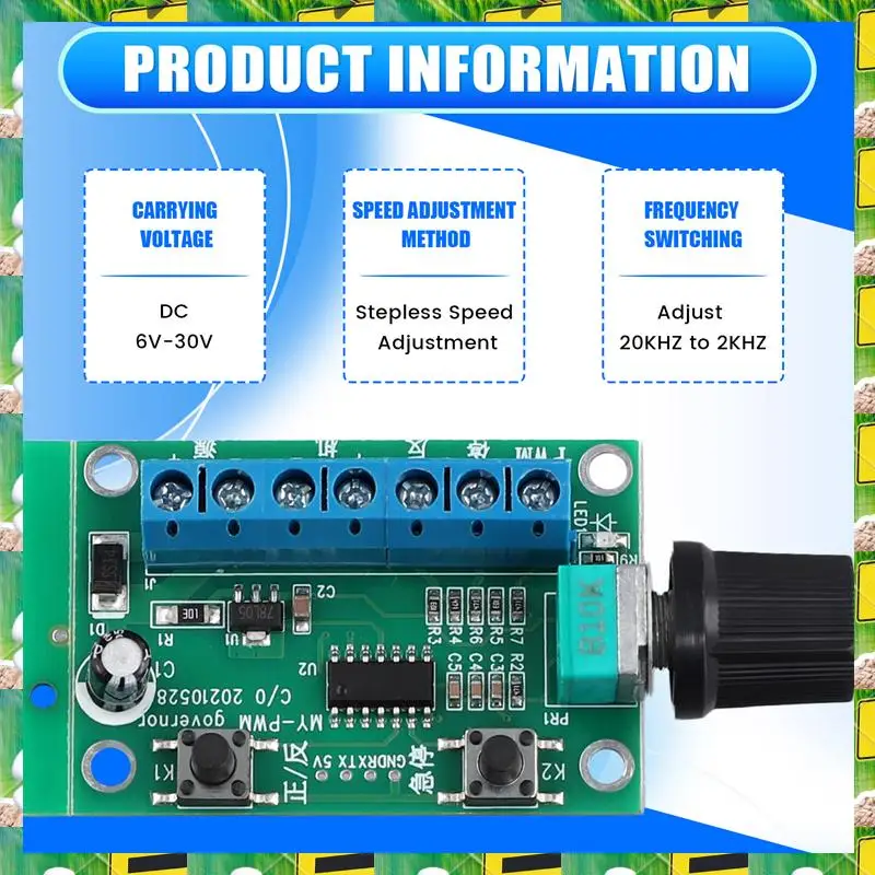 3C Electron Mini Motor Module DC Brushless Geared Small Motor PWM Speed Controller Module 3650/3525/2418/2430 Motor Module,Mini