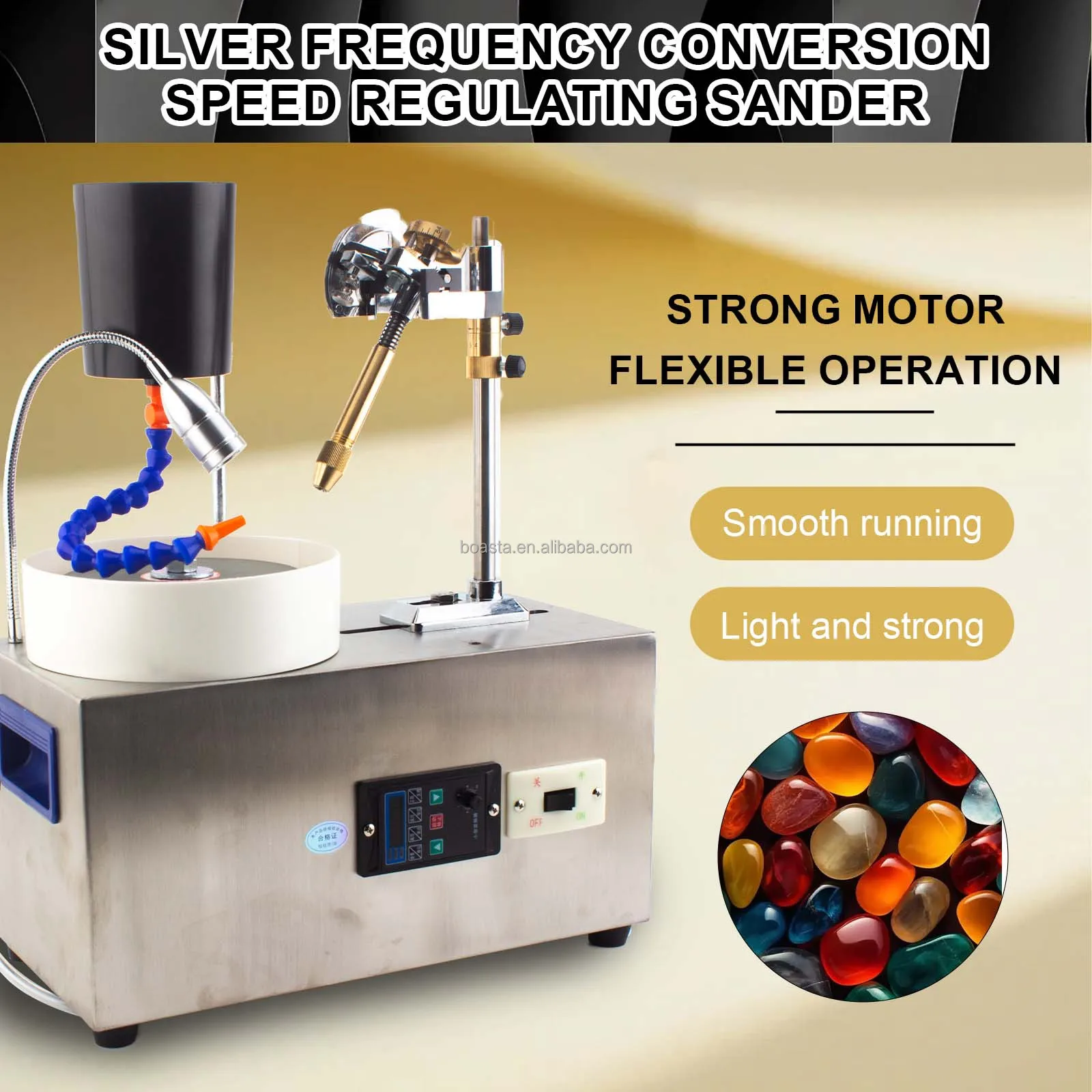 

Boasta Stone Bead Making Machine Jewelry Polishing Tool Equipment Faceting Nachine Gemstone Flat Grinder Ordinary Manipulator