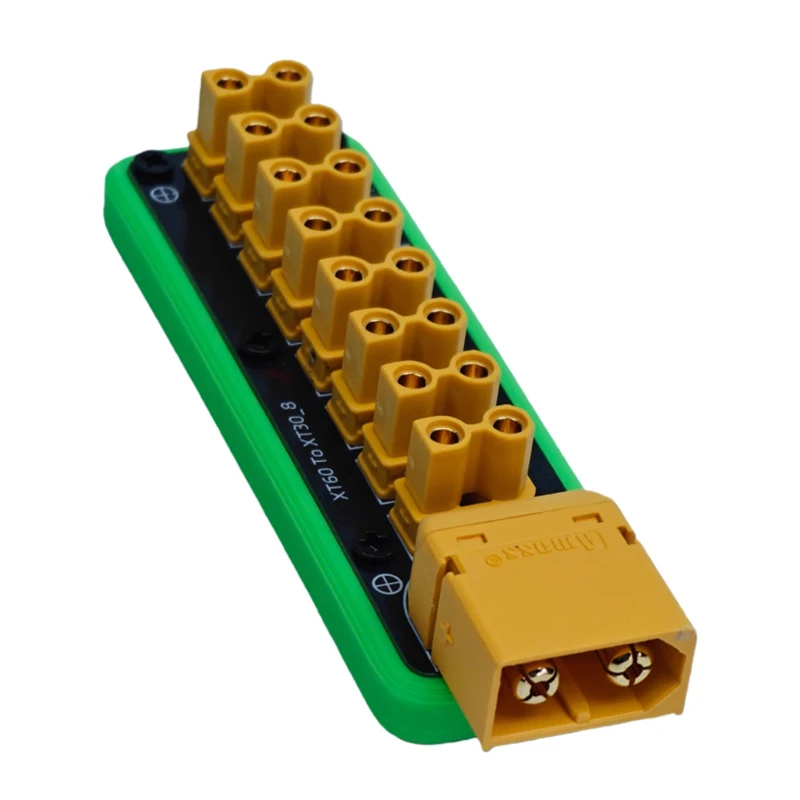 1 個 100A 1 ～ 8 チャンネル XT30 電源分配ボード XT60 から XT30 変換モジュールソケット PDB ボード RC カー/ボート/ロボット用