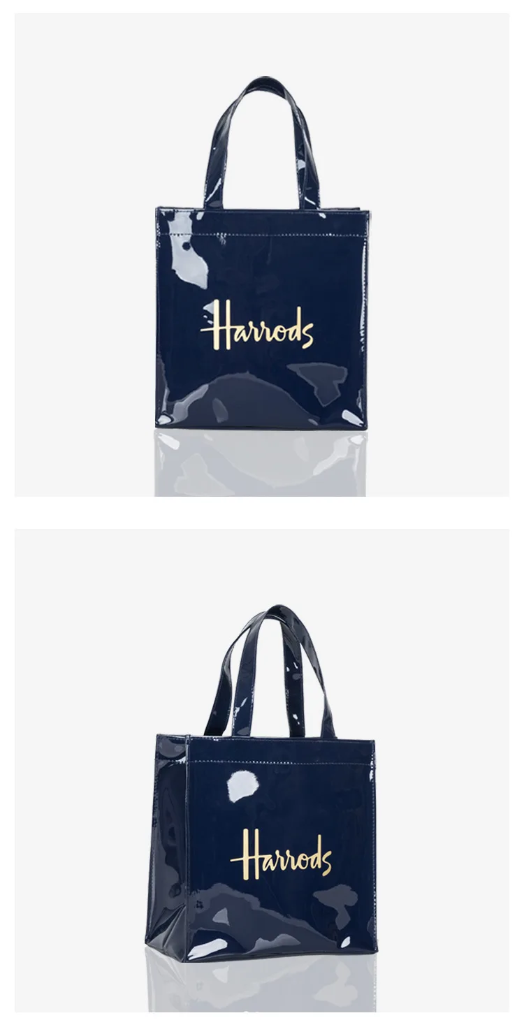 Minimalistische Wasserdichte PVC-Handtasche für Damen, Tragbare Einkaufs- und Aufbewahrungstasche – Detail 7
