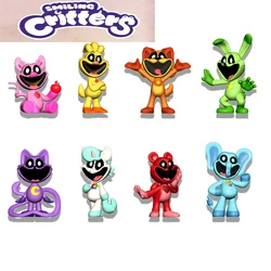 8PCS Critters sorridenti figure di gioco modello PVC Catnap Catnat Anime Figurine modello regali di compleanno giocattoli