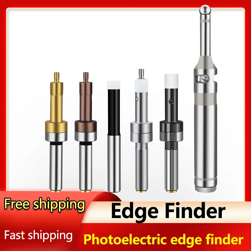 Quickly Locate Work Edges Mechanical Manual Measurement Tool 16mm 20mm Photoelectric Edge Finder CNC Machine Touch Point Sensor