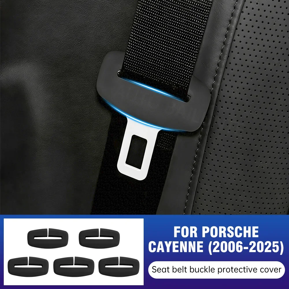 

Car Seat Belt Buckle For Porsche Cayenne 2006-2020 2021 2022 2023 2024 2025 Protector Cover Seat Belt Buckle Car Accessories