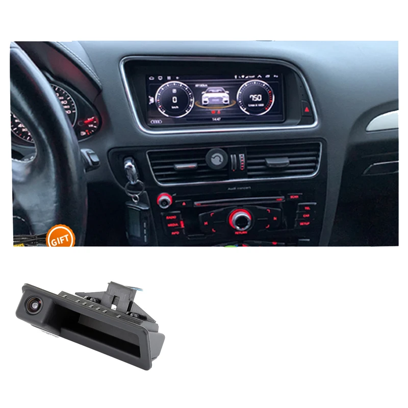 Wireless Carplay Android 12 Touch Screen Car Radio Screen Q5 2009-2016 WIFI 4G SIM Bluetooth GPS Navi Auto Multimedia