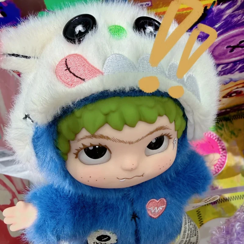 

WAKUKU's Handcrafted World Series 4th Generation Blind Box Fur Ball Wall Decorative Toy for Birthday presents